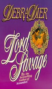 Cover of: Lord Savage by Debra Dier