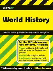 Cover of: CliffsAP World History