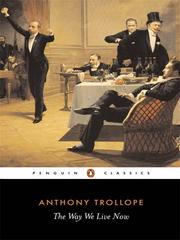Cover of: The Way We Live Now by Anthony Trollope