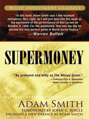 Cover of: Supermoney by Adam Smith