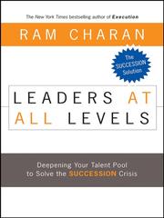 Cover of: Leaders at All Levels by Ram Charan