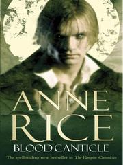 Cover of: Blood Canticle by Anne Rice