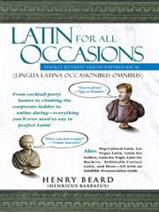 Cover of: Latin for All Occasions by Jean Little