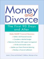 Cover of: Money and Divorce