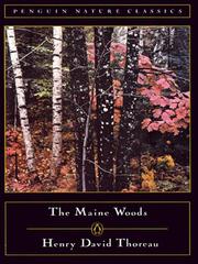 Cover of: The Maine Woods by Henry David Thoreau