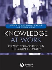 Cover of: Knowledge at Work by Bob DeFillippi