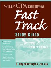 Cover of: Wiley CPA Exam Review Fast Track Study Guide