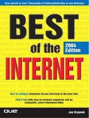 Cover of: Best of the Internet, 2004 Edition by Joe Kraynak