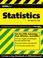 Cover of: CliffsAP Statistics