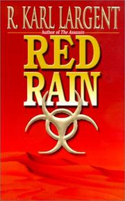 Cover of: Red rain by R. Karl Largent