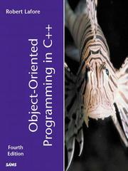 Cover of: Object-Oriented Programming in C++