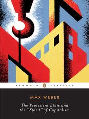 Cover of: The Protestant Ethic and the Spirit of Capitalism by Max Weber