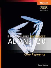 Cover of: Programming Microsoft® ADO.NET 2.0 Core Reference