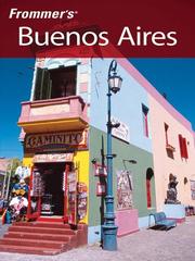 Cover of: Frommer's® Buenos Aires by Michael Luongo