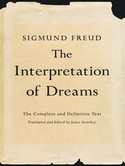 Cover of: The Interpretation of Dreams by Sigmund Freud