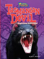 Cover of: Tasmanian Devil | Joyce L. Markovics