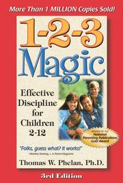 Cover of: 1-2-3 Magic by Thomas W. Phelan