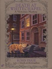 Cover of: Death at Whitechapel by Robin Paige