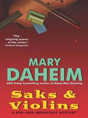 Cover of: Saks & Violins by Mary Daheim