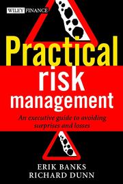Cover of: Practical Risk Management by Erik Banks