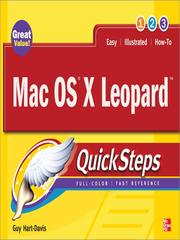 Cover of: Mac OS® X LeopardTM | Guy Hart-Davis