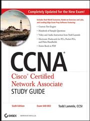 Cover of: CCNA: Cisco Certified Network Associate Study Guide by Todd Lammle