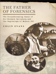 Cover of: The Father of Forensics by Colin Evans, Colin Evans