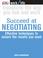 Cover of: Succeed at Negotiating