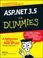 Cover of: ASP.NET 3.5 For Dummies