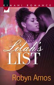 Cover of: Lilah's List by Robyn Amos