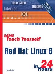 Cover of: Sams Teach Yourself Red Hat Linux 8 in 24 Hours