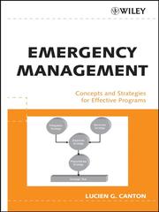 Cover of: Emergency Management by Lucien G. Canton, Lucien G. Canton