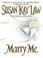 Cover of: Marry Me