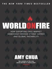 Cover of: World on Fire by Amy Chua