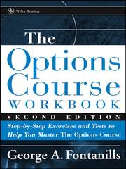 Cover of: The Options Course Workbook by George Fontanills