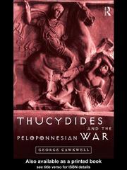 Cover of: Thucydides and the Peloponnesian War by George Cawkwell