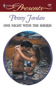 Cover of: One Night with the Sheikh by Penny Jordan
