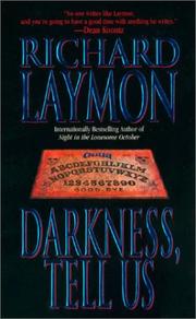 Cover of: Darkness, Tell Us by Richard Laymon