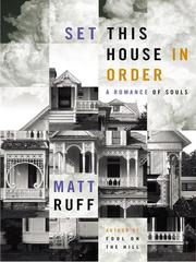 Cover of: Set This House in Order