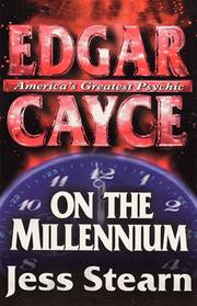 Cover of: Edgar Cayce on the Millennium by Jess Stearn