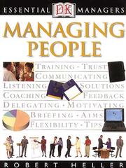 Cover of: Managing People by Heller, Robert