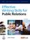Cover of: Effective Writing Skills for Public Relations