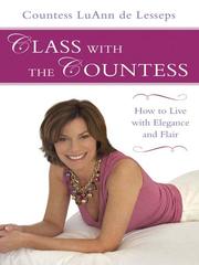 Cover of: Class with the Countess by Luann De Lesseps