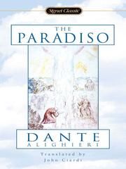Cover of: The Paradiso by Dante Alighieri