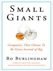 Cover of: Small Giants by Bo Burlingham