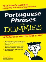 Cover of: Portuguese Phrases For Dummies by Karen Keller