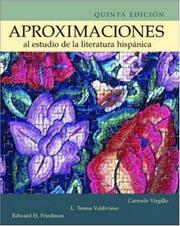 Cover of: Aproximaciones al estudio de la literatura hispańica