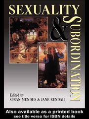 Cover of: Sexuality and Subordination by Susan Mendus