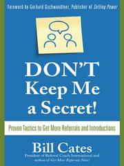 Cover of: Don't Keep Me A Secret