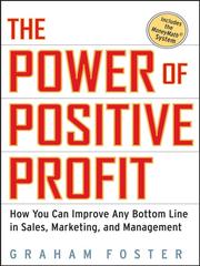 Cover of: The Power of Positive Profit